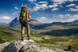 suecia Kungsleden senderismo montanas paisaje acampar