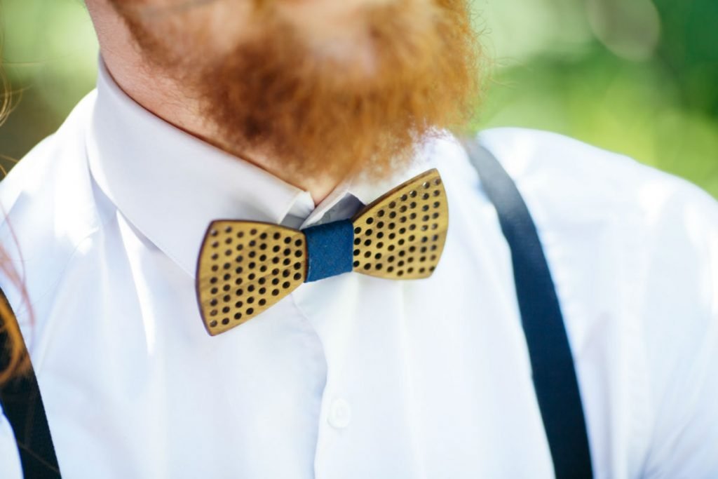 Corbata Corta Que Queda Como Un Moño